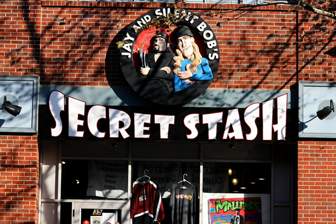 Jay and Silent Bob’s Secret Stash store in Red Bank, NJ - Stinkie Pinkie via Wikimedia Commons/CC