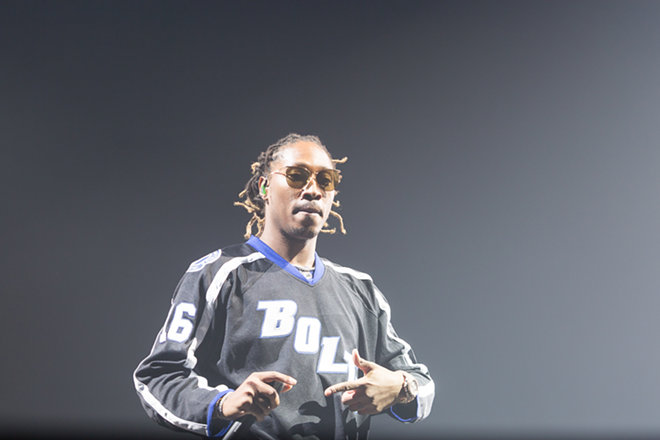 Future plays Amalie Arena in Tampa, Florida on August 27, 2016. - TRACY MAY