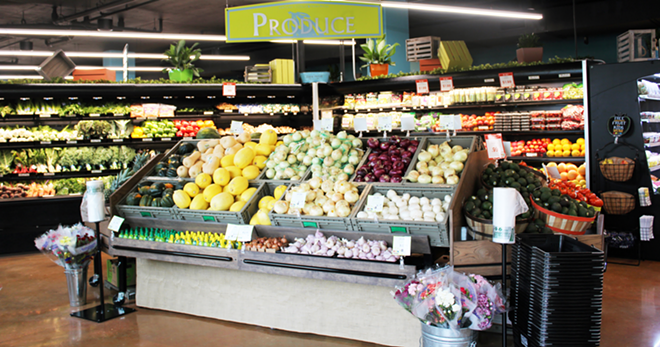 The produce section of Nature's Food Patch Dunedin, which debuted back in August. - COURTESY OF NATURE'S FOOD PATCH