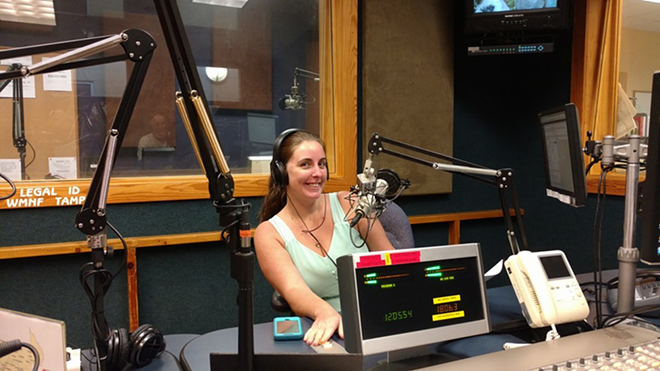 Janelle Irwin, who returns to WMNF 88.5-FM on January 4, 2018. - Jeff Haynes