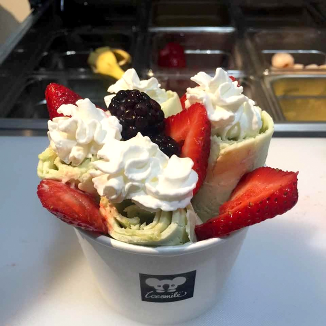 Never had ice cream rolls? Head to Tampa's newly debuted Icesmile. - Icesmile via Facebook