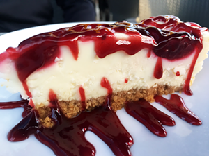 The bar and grill's cheesecake is a solid classic. - Cathy Salustri