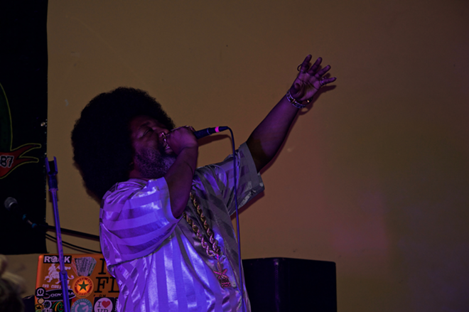 Afroman performs at the Cuban Club in Ybor Friday night - Kaylee LoPresto