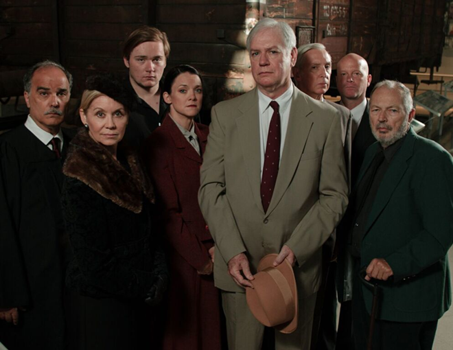 Jim Wicker leads a large cast in Judgement at Nuremberg - Cineview Studios