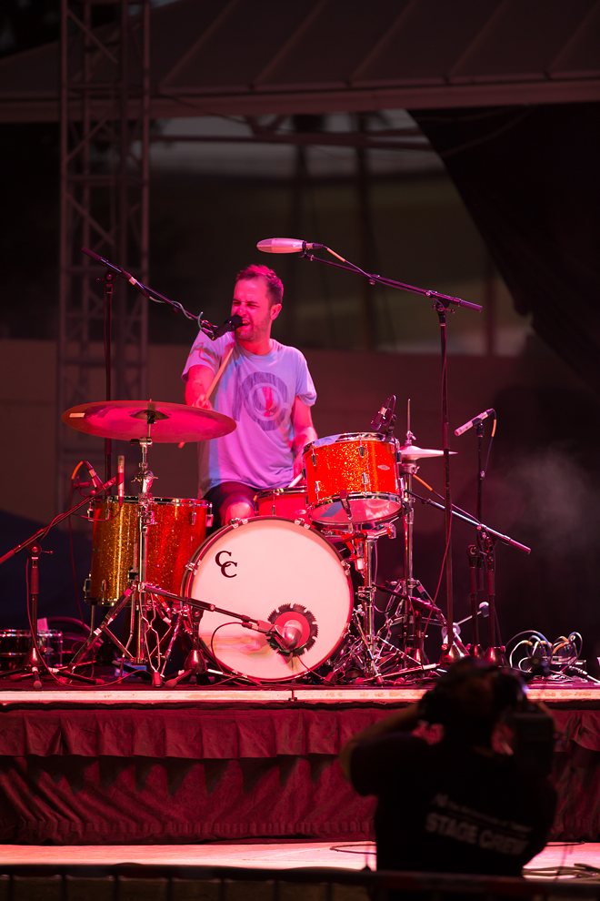 Houndmouth plays Clearwater Jazz Holiday at Coachman Park in Clearwater, Florida on October 16, 2016. - Kamran Malik