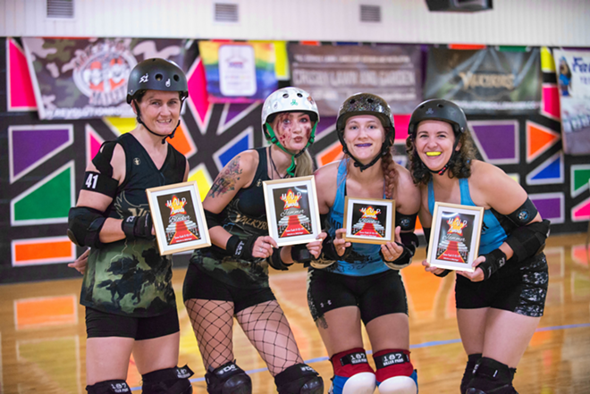 COVID-19 struck, and the skaters at Tampa Bay's Revolution Roller Derby got even tougher