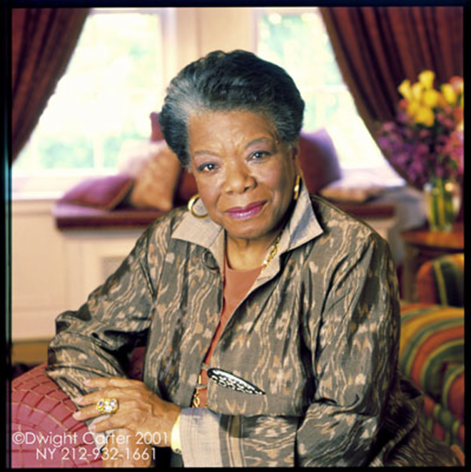 Maya Angelou - Dwight Carter