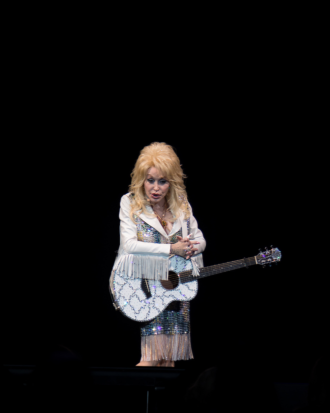 Dolly Parton plays Amalie Arena in Tampa, Florida on November 26, 2016. - Kamran Malik