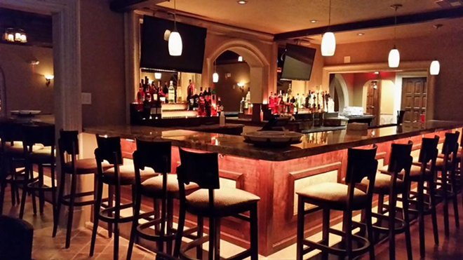 The bar area of the Villa Bellini eatery in Clearwater. - Villa Bellini Restaurant & Lounge via Facebook