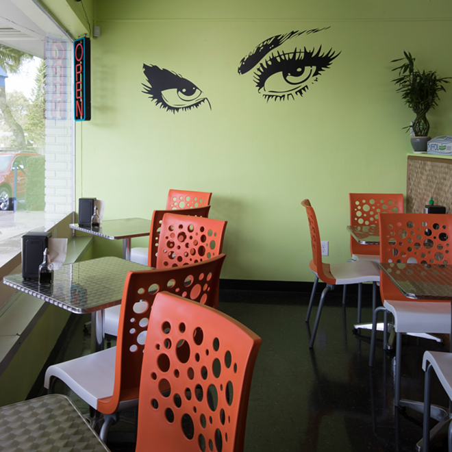 Inside the Dunedin eatery, which offers super-fast service at affordable prices. - NICOLE ABBETT
