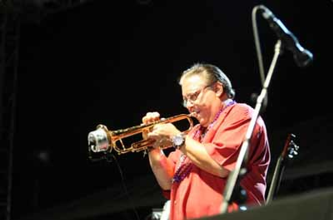 Arturo Sandoval at Coachman Park, 2007. - Clearwater Jazz Holiday