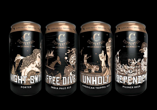 Swap your 'industrial' beers for four of Coppertail's brews next week