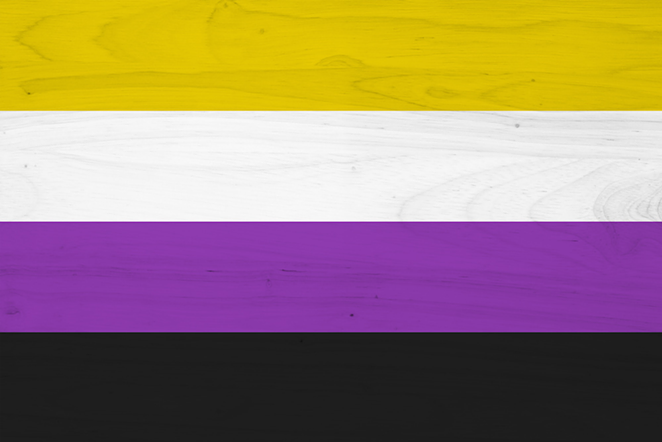 Non-binary flag. - ADOBE