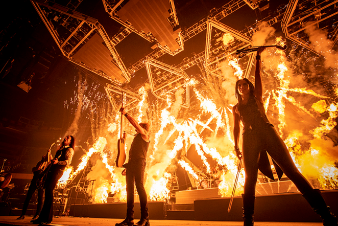 Trans-Siberian Orchestra which plays Amalie Arena in Tampa, Florida on Dec. 19, 2021. - Bob Carey