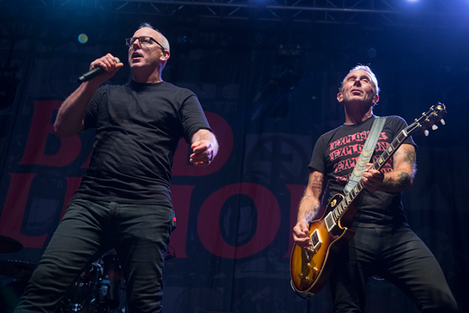Bad Religion, which plays Jannus Live in St. Petersburg, Florida on Oct. 23, 2021. - Todd Fixler