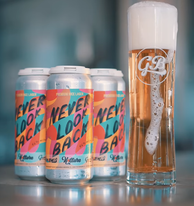 Run the Jewels' new Green Bench Brewing Co. collaboration will only be available to locals at the St. Petersburg, Florida brewery. - greenbenchbrewing/Instagram