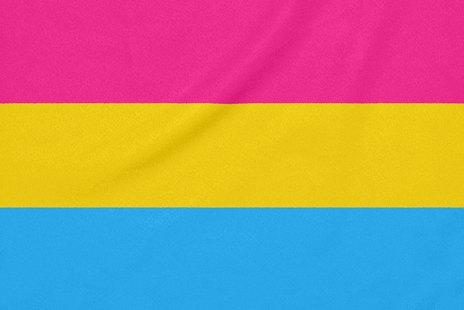 Pansexual flag. - ADOBE