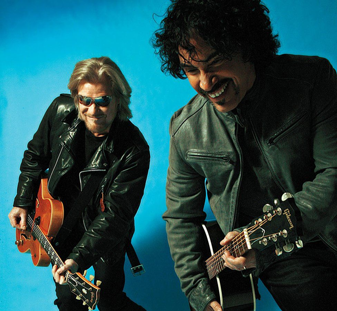 Hall & Oates, which plays MidFlorida Credit Union Amphitheatre in Tampa, Florida on Sept. 20, 2021. - TICKETMASTER