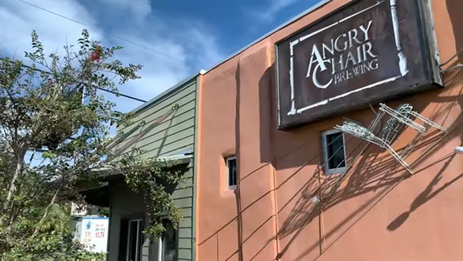 Tampa, Florida's Angry Chair Brewing is moving two miles south on N Florida Avenue. - AngryChairBrewing/Facebook