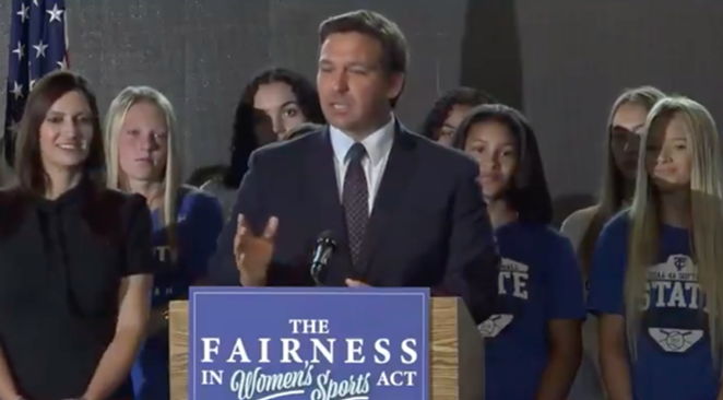 'To hell with these events': Florida Gov. DeSantis not worried about NCAA backlash over anti-trans bill