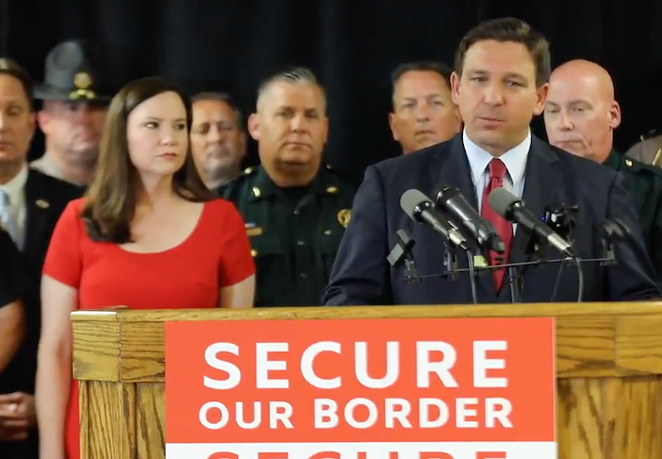 Despite critics calling it a 'political stunt,' DeSantis sends cops to southern border