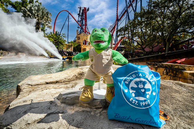 Busch Gardens Tampa Bay now has its own signature Build-A-Bear Workshop