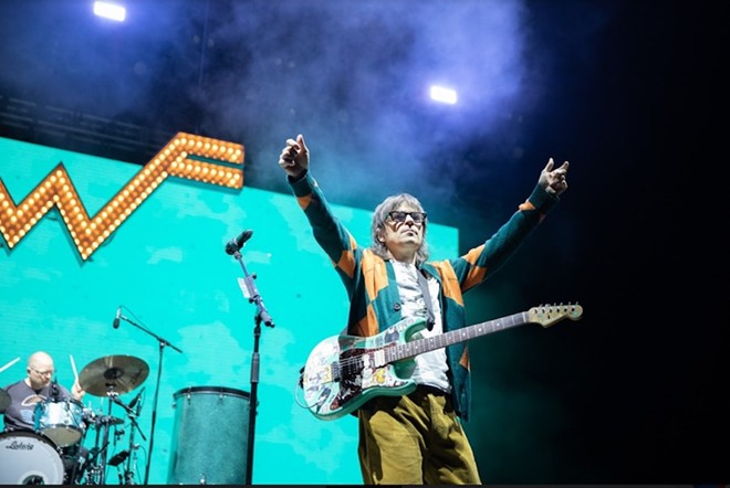 Weezer plays 97X's Next Big Thing at MidFlorida Credit Union Amphitheatre in Tampa, Florida on December 4, 2021. - 97XTAMPABAY/FACEBOOK