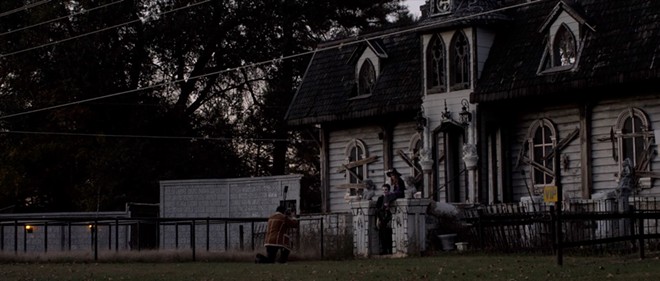 A local haunted house attraction becomes the epicenter of buried secrets and family upheaval in "Autumn Road" - Gravitas Ventures