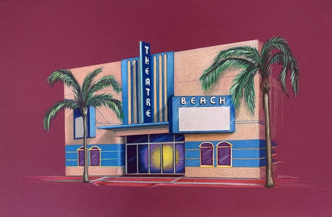 In new solo show Rebekah Lazaridis pays tribute to the St. Pete that's 'slipping through our fingers'