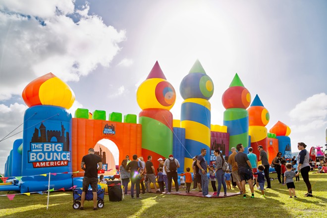 The 'World’s Largest Bounce House’ is coming to Tampa next month