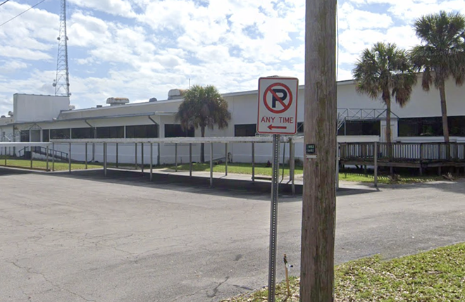 The site for the proposed "City Center at Hanna Ave" project at 2515 E Hanna Ave in Seminole Heights East. - PHOTO VIA GOOGLE MAPS