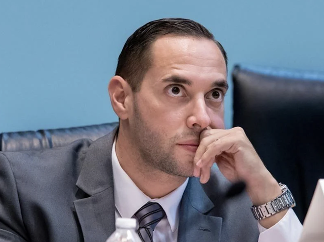 Rep. Bryan Avila, R-Miami Springs, is sponsoring a controversial bill about race-related instruction in schools and workplaces. - PHOTO VIA NSF