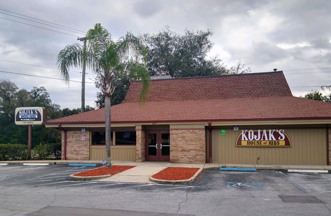 The new location of Kojak''s House of Ribs in Seffner, Florida. - Photo via Kojak's House of Ribs / Facebook