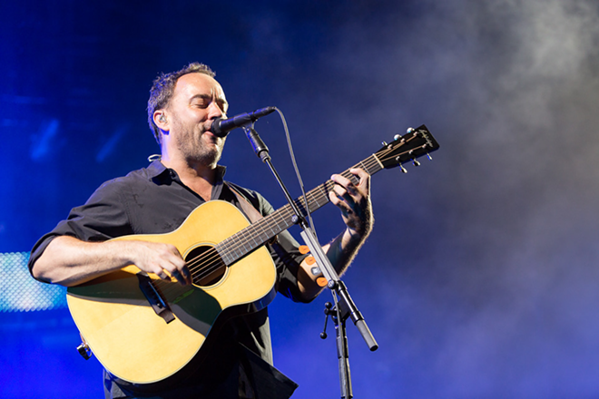 Dave Matthews Band performs at MidFlorida Credit Union Amphitheatre in Tampa, Florida on July 27, 2016. - TRACY MAY