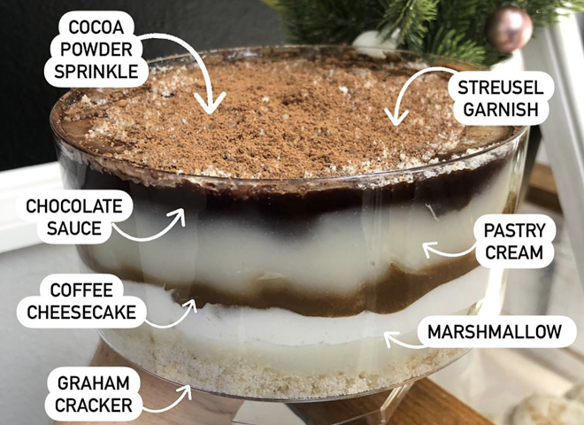 Tiramisu Trifle - Photo via HaleLife Bakery/Facebook