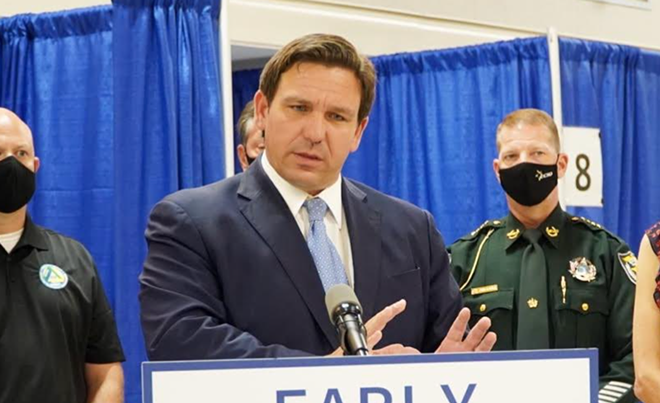 Florida Gov. Ron DeSantis says masks on airplanes is 'COVID theater'