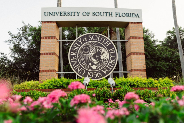 University of South Florida in Tampa, Florida. - PHOTO VIA USF/FACEBOOK