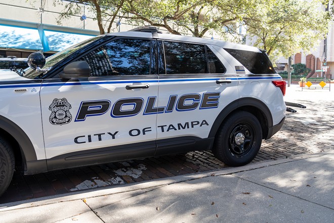 A Tampa Police Department SUV cruiser. - PHOTO VIA JHVEPHOTO/ADOBE