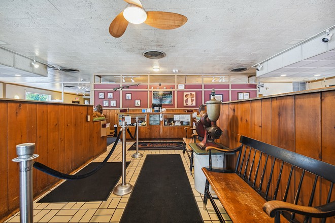 St. Petersburg diner Kissin’ Cuzzins known—and loved—for a midcentury family diner style it’s kept for decades. - Bill Tourtelot