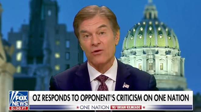 Dr. Oz, who is running one of the most dogshit Senate campaigns in history. - Photo via Dr. Oz/Twitter