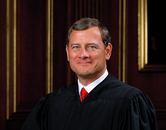Last week, it was Chief Justice John Roberts’ turn to assure the country that his court wasn’t composed of partisan hacks. - Steve Petteway, Public domain, via Wikimedia Commons