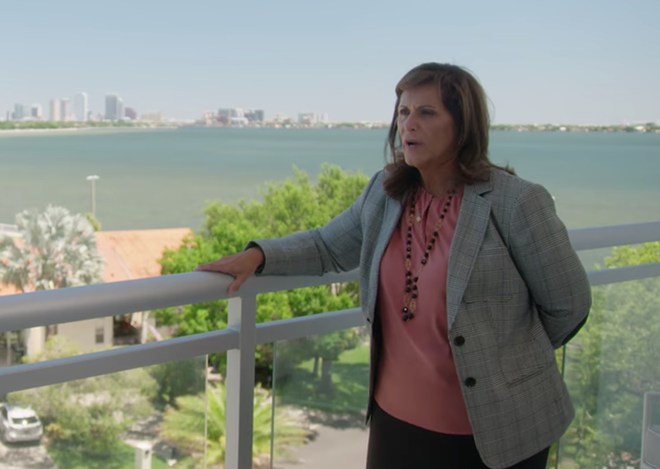 Gina Grimes goes condo shopping in season one of the Netflix series 'Selling Tampa.' - Photo via Netflix