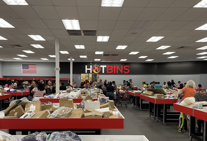 Hotbins, an Amazon return store where prices change daily, opens in Tampa