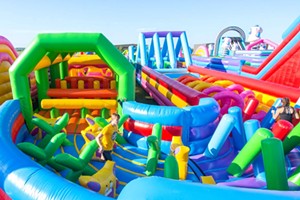 Inflatable bounce house festival headed to St. Petersburg next week