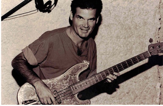 Scott Dempster, a long-time bass player on the Tampa Bay music scene who died of an apparent heart attack on Nov. 21 of last year, two months shy of his 68th birthday. - Photo c/o Dave Hundley
