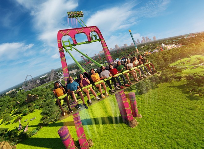 Busch Gardens’ new record-breaking swing ride, Serengeti Flyer, opens later this month