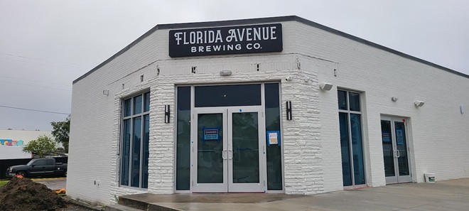 Florida Avenue Brewing Co.'s forthcoming Seminole Heights location, in January 2023. - Photo by Ray Roa