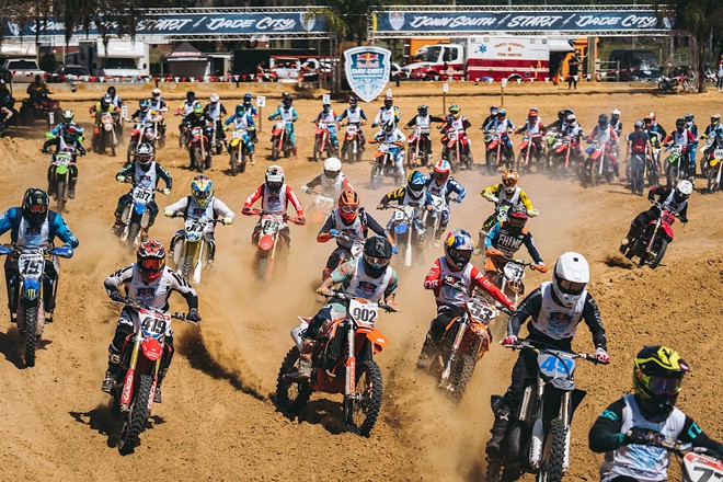 Participants complete at Red Bull Day In The Dirt Down South in Dade City, Florida, USA on 12 March, 2021. - Chad Chomlack / Red Bull Content Pool