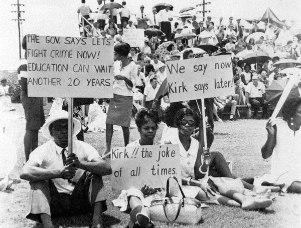 In February 1968 the state teachers' union, the Florida Education Association (FEA), staged the first statewide teachers strike in the country when half of the state's teacher workforce went on strike for better wages and increased education funds. - Florida Memory