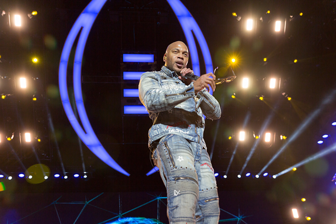 Flo Rida who plays Busch Gardens Food & Wine Festival in Tampa, Florida on March 26, 2023. - Tracy May